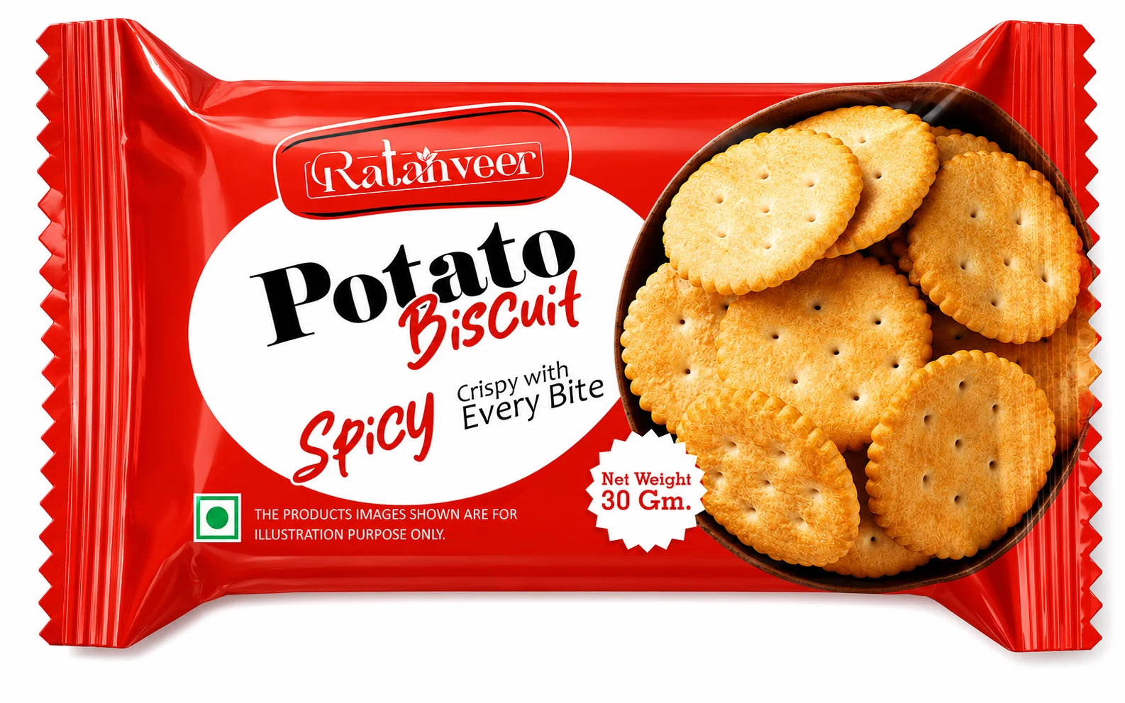 Potato Biscuit  Spicy